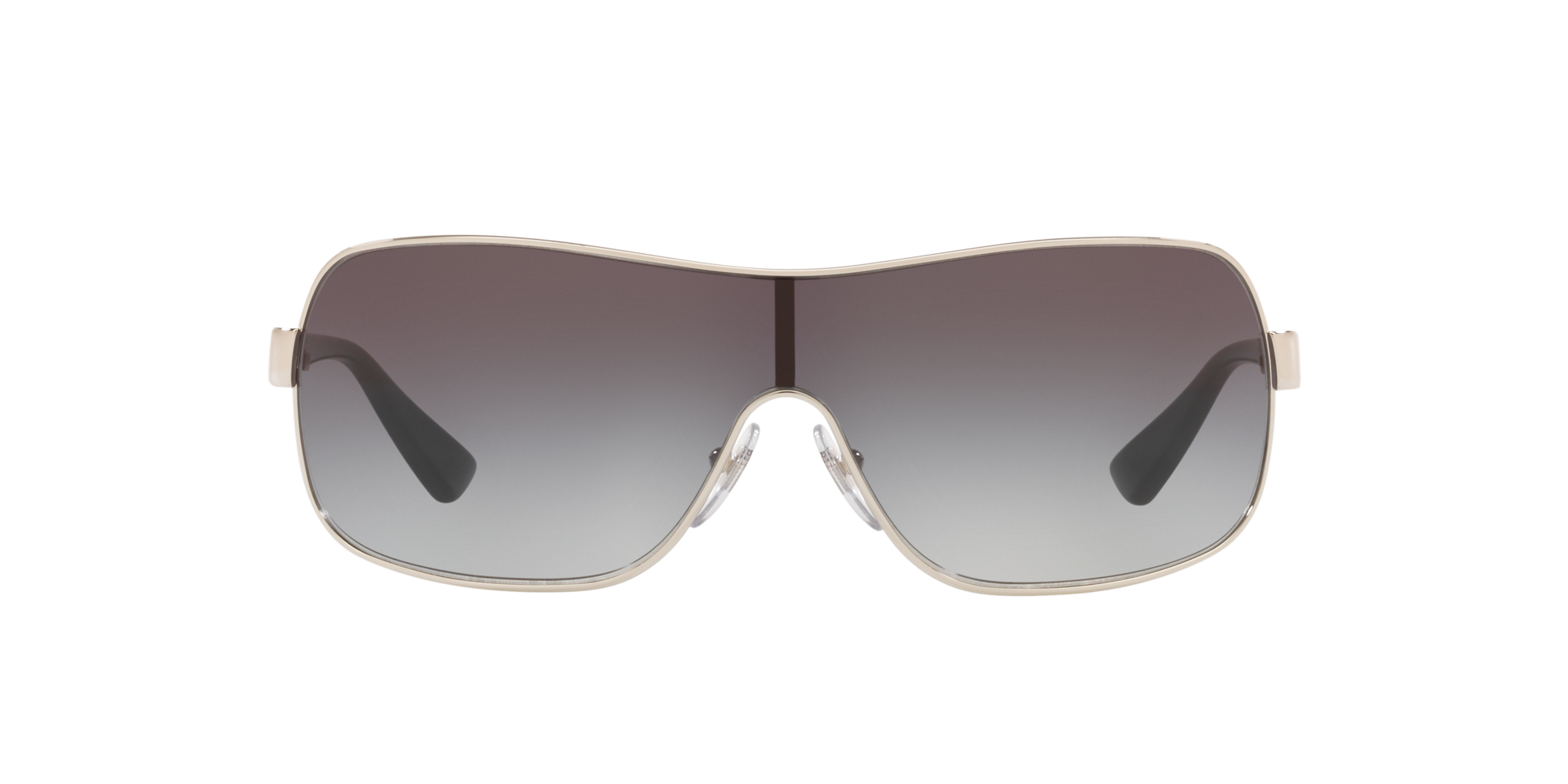 Miu Miu MU 02YS 55 Grey Gradient & Black Sunglasses | Sunglass Hut USA